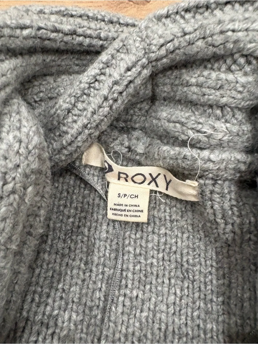 Vintage Roxy waves cardigan